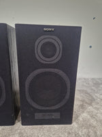Sony SS-A20 Speaker Pair - 2-Way Bookshelf Speakers - Very Good - Image 5
