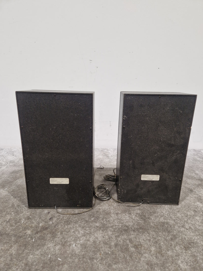 Sony SS-A20 Speaker Pair - 2-Way Bookshelf Speakers - Very Good - Image 4