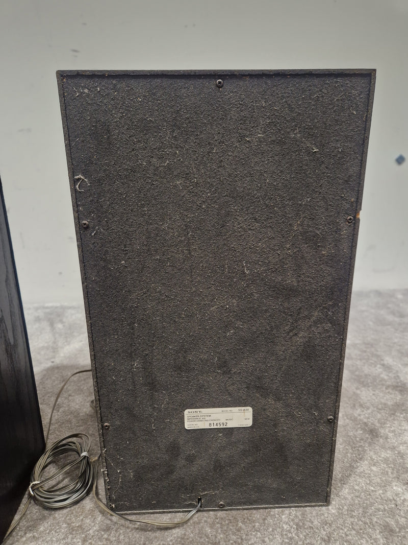 Sony SS-A20 Speaker Pair - 2-Way Bookshelf Speakers - Very Good - Image 9