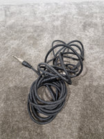 Set of 6 XLR to Jack Audio Cables - Mixed Stereo & Mono Leads - Good - Image 10