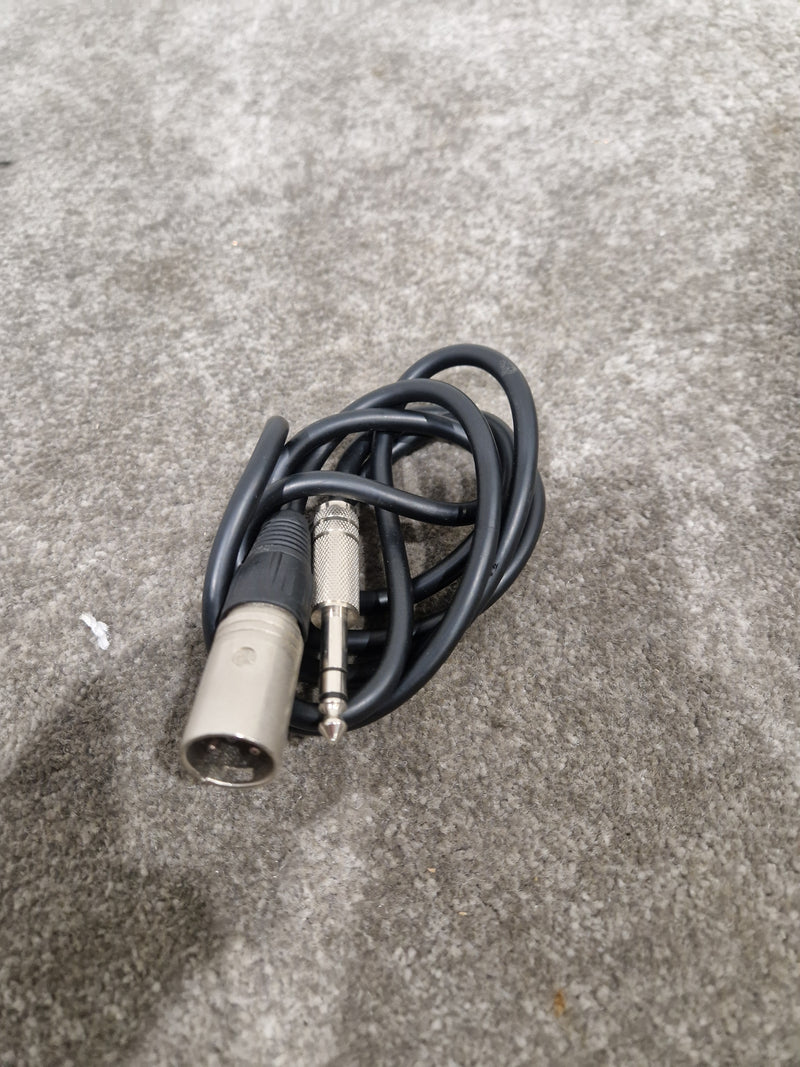 Set of 6 XLR to Jack Audio Cables - Mixed Stereo & Mono Leads - Good - Image 11