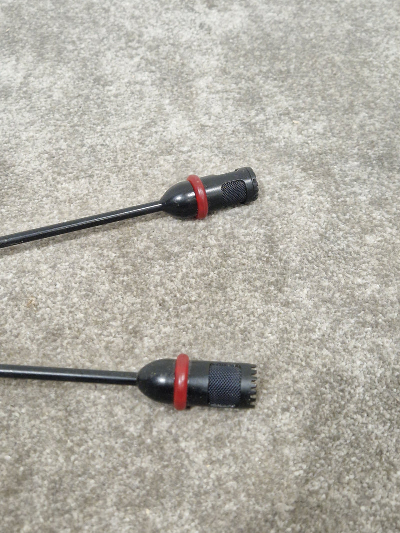 Pair OF Generic Goose Neck Microphones - Flexible Positioning - Very Good - Image 5