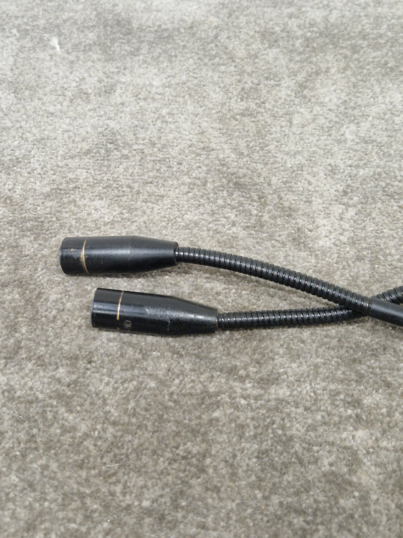 Pair OF Generic Goose Neck Microphones - Flexible Positioning - Very Good - Image 3