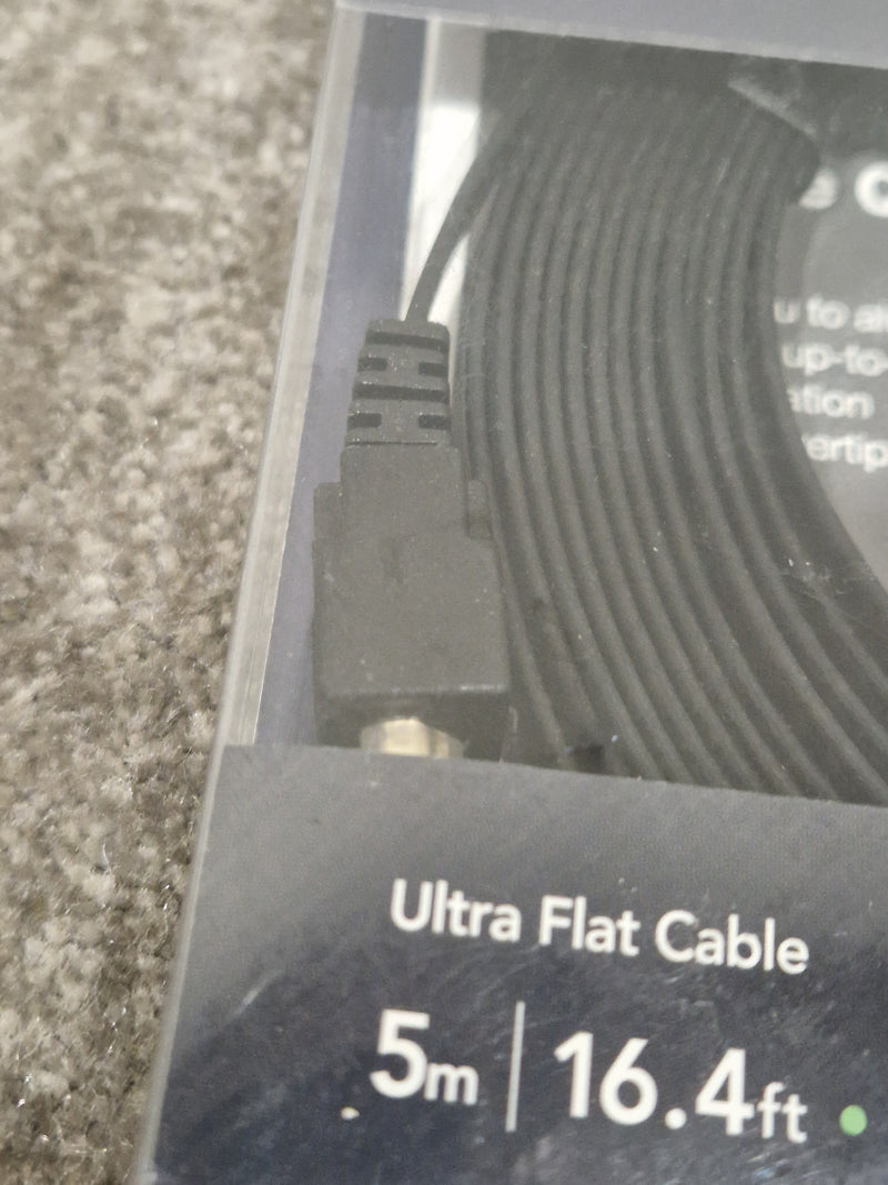 5M AMX Ultra Flat HDMI Cable - High-Speed Transmission - Excellent w/ Original Box - Image 2