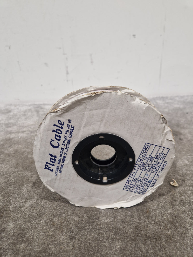 100FT Gray Flat Cable 28AWG VW-1 Style 2651 - 300V Internal Wiring for Electronic Equipment - Excellent - Image 7