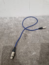 4 Blue XLR Microphone Cables - High-Quality Audio Transfer - Excellent - Photo 8