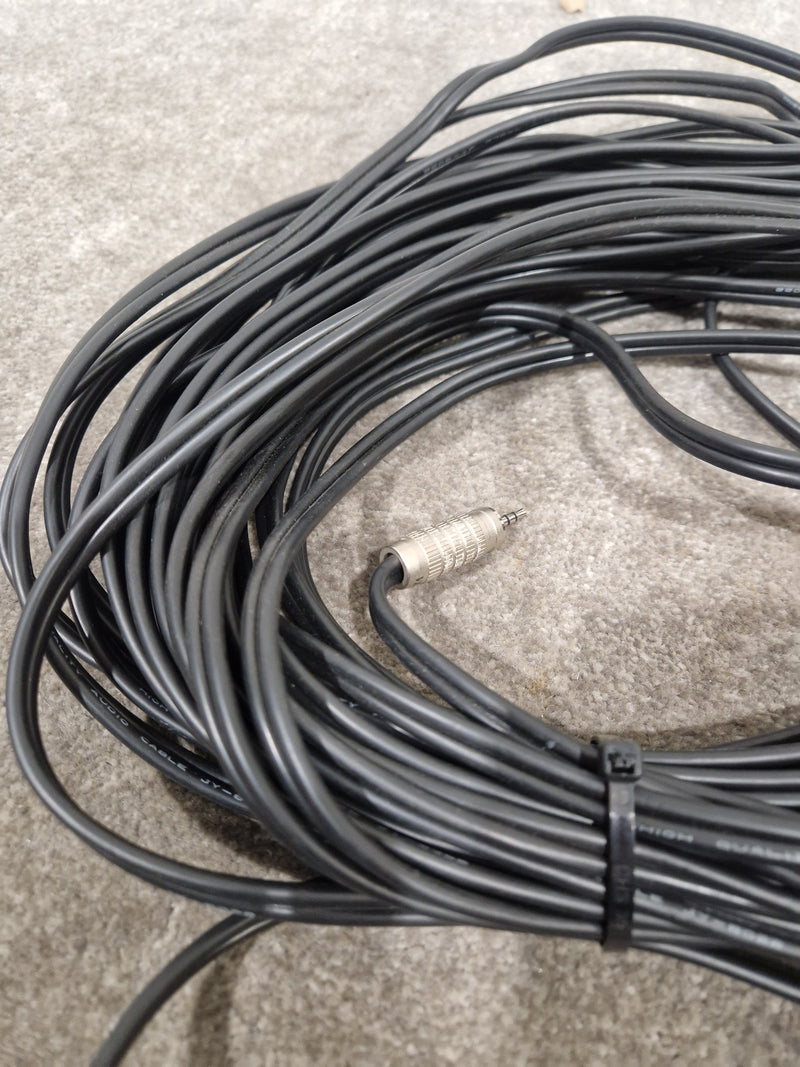 Dual RCA Phono TO 3.5mm Stereo Jack Cable 100FT - High-Quality Audio - Excellent - Image 3