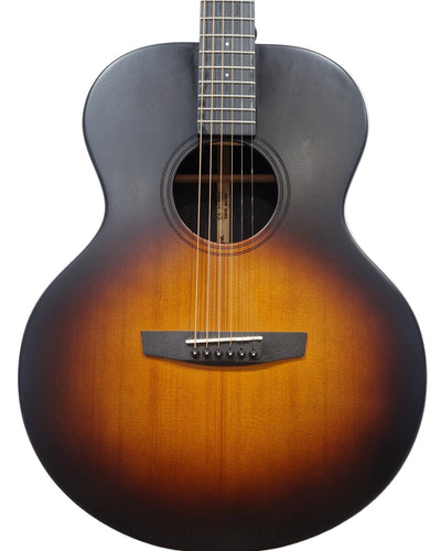 Enya EA-X1-PRO Sunburst Electro-Acoustic Guitar - Premium Tonewoods - Excellent w/ Soft Case & New Strings & Guitar Cable