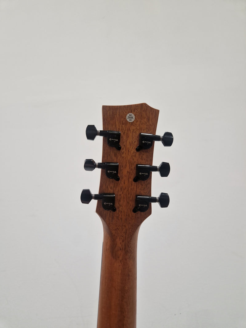 Enya EA-X1-PRO Sunburst Electro-Acoustic Guitar - Premium Tonewoods - Excellent w/ Soft Case & New Strings & Guitar Cable - Image 4