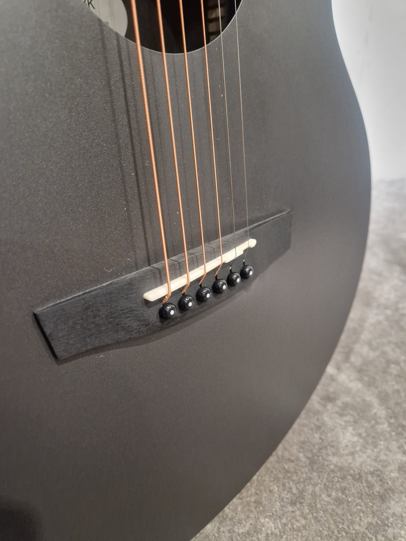 Enya EA-XO-BLK Black Acoustic Guitar - Premium Sound Quality - Excellent w/ Soft Case - Image 14