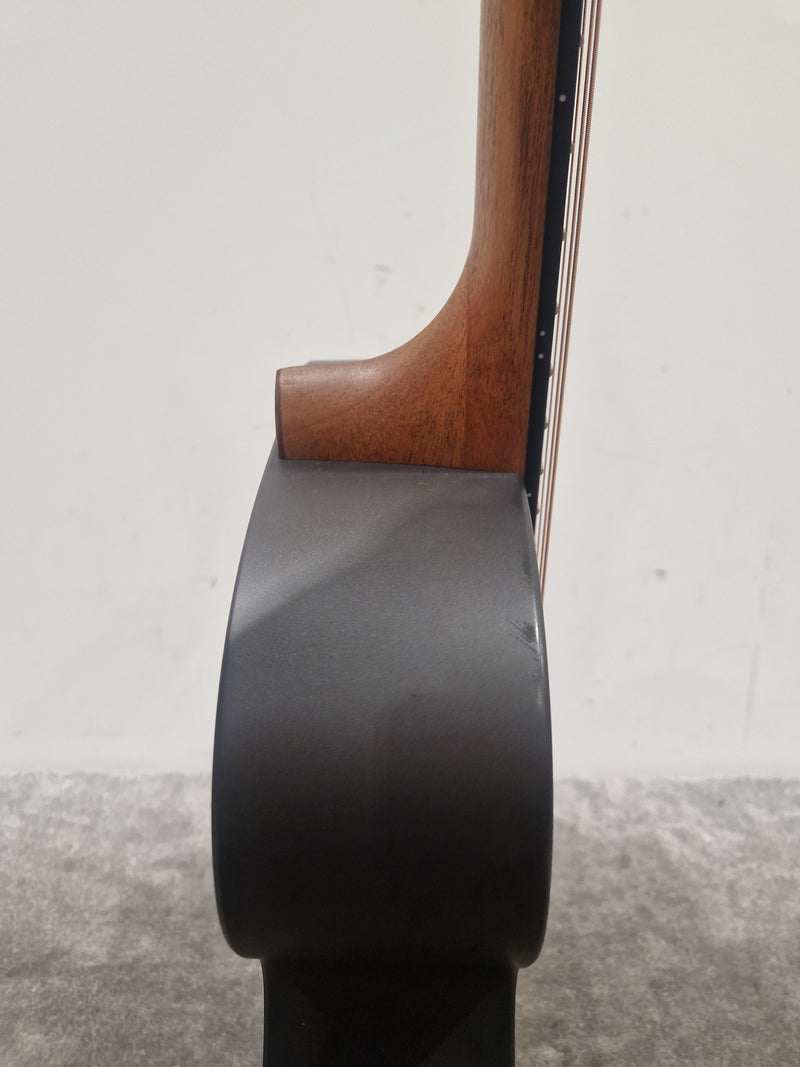 Enya EA-XO-BLK Black Acoustic Guitar - Premium Sound Quality - Excellent w/ Soft Case - Image 2