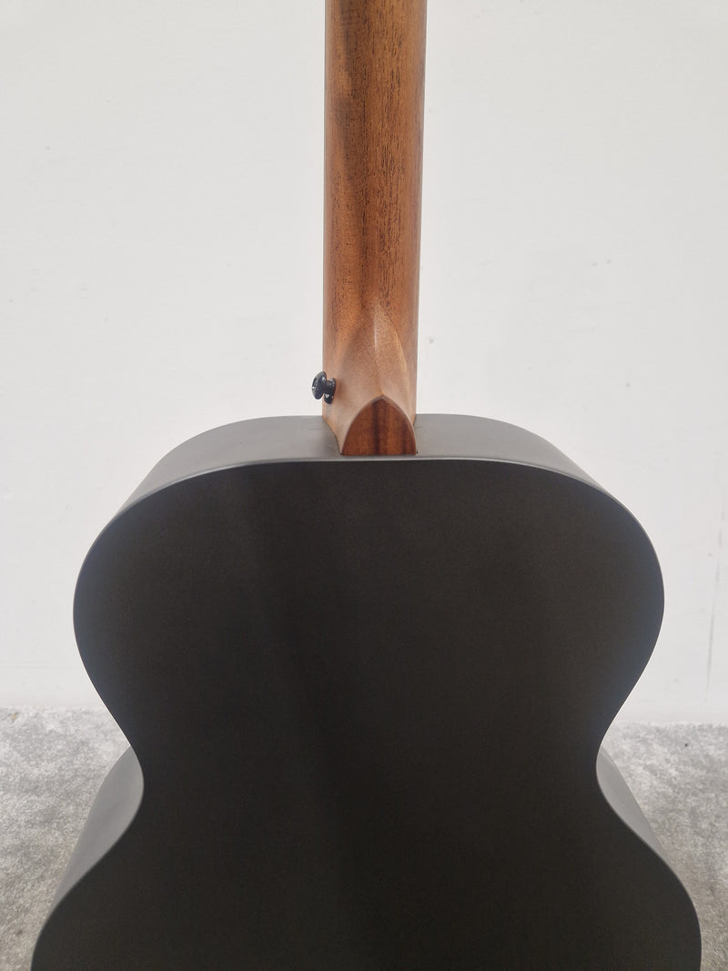 Enya EA-XO-BLK Black Acoustic Guitar - Premium Sound Quality - Excellent w/ Soft Case - Image 6