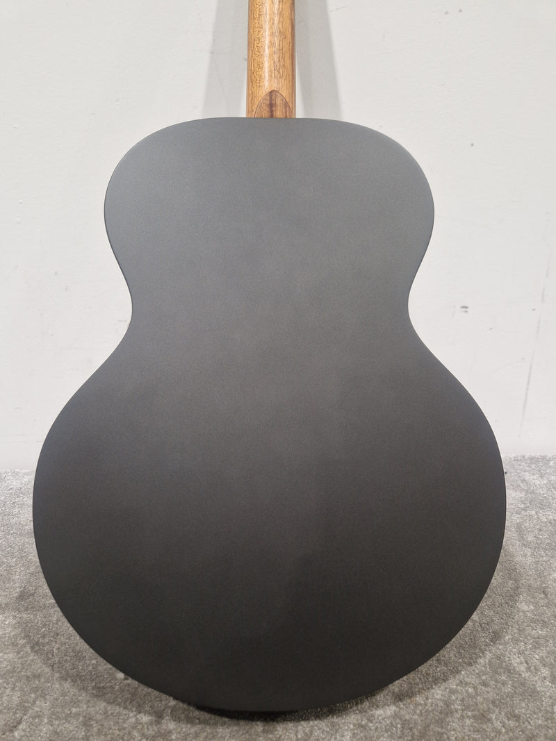 Enya EA-XO-BLK Black Acoustic Guitar - Premium Sound Quality - Excellent w/ Soft Case - Image 11