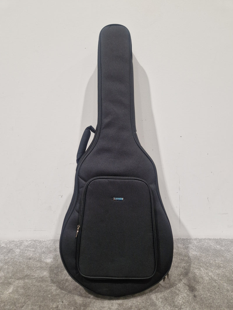 Enya EA-XO-BLK Black Acoustic Guitar - Premium Sound Quality - Excellent w/ Soft Case - Image 13