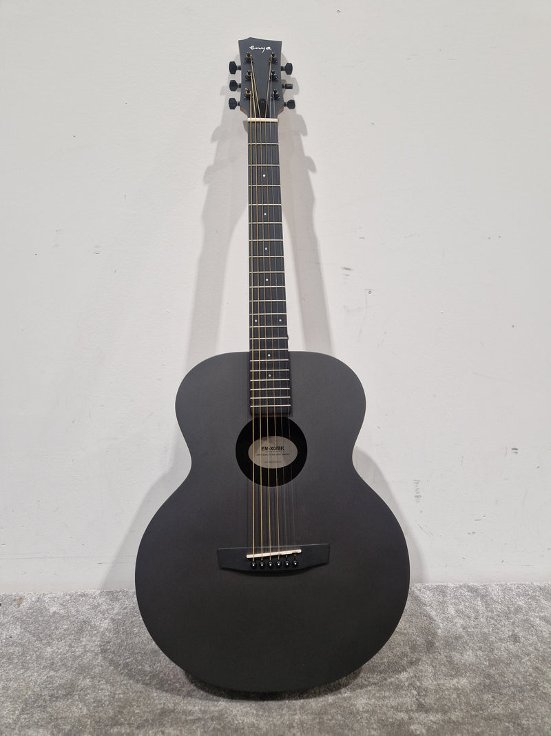 Enya EM-K0/BK Acoustic Guitar - Black Finish - Excellent - Image 2