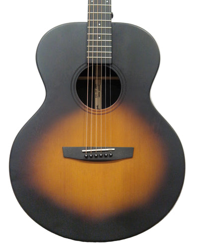 Enya EA-X1-PRO Sunburst Acoustic Guitar - Premium Solid Top - Excellent w/ Soft Case & Guitar Accessories
