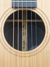 Enya EGA-X1-PRO Natural Acoustic Guitar - Solid Spruce Top - Excellent w/ Soft Case & Guitar Accessories - Photo 9