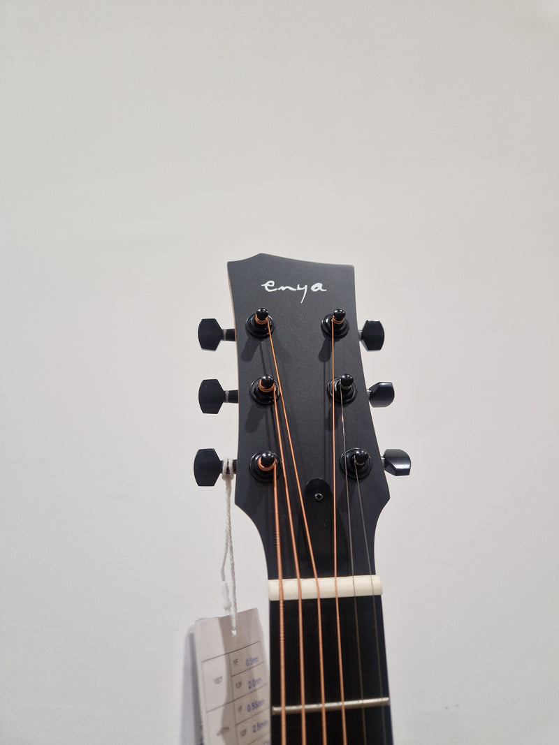 Enya EA-XO-BK - Acoustic Guitar - Like New w/ Soft Case & Tags - Image 7