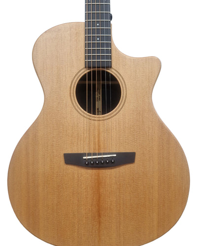 Enya EGA-X1-PRO Natural Acoustic Guitar - All-Solid Wood - Mint w/ Soft Case & Tags Guitar Accessories
