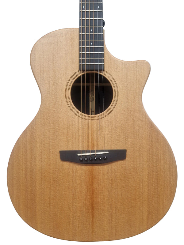 Enya EGA-X1-PRO Natural Acoustic Guitar - All-Solid Wood - Like New w/ Soft Case & Tags Guitar Accessories