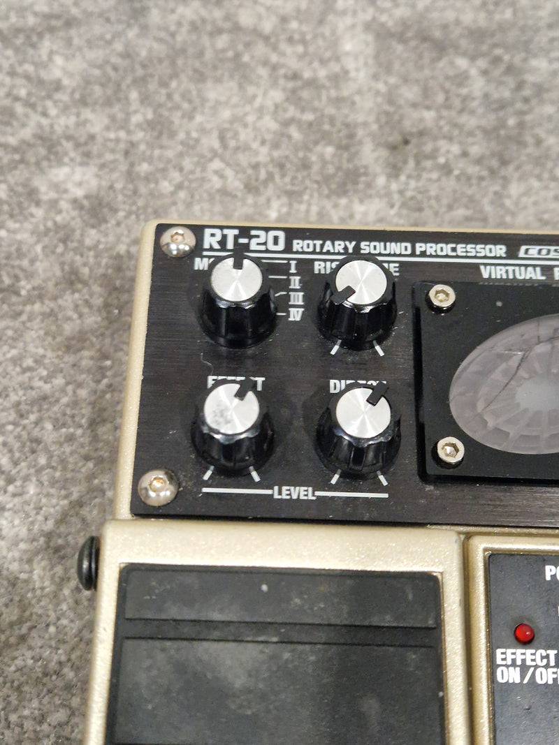 Boss RT-20 Rotary Sound Processor - Authentic Rotary Speaker Effects - Fair w/ Power Supply - Image 6