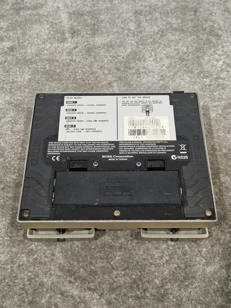 Boss RT-20 Rotary Sound Processor - Authentic Rotary Speaker Effects - Fair w/ Power Supply - Image 7