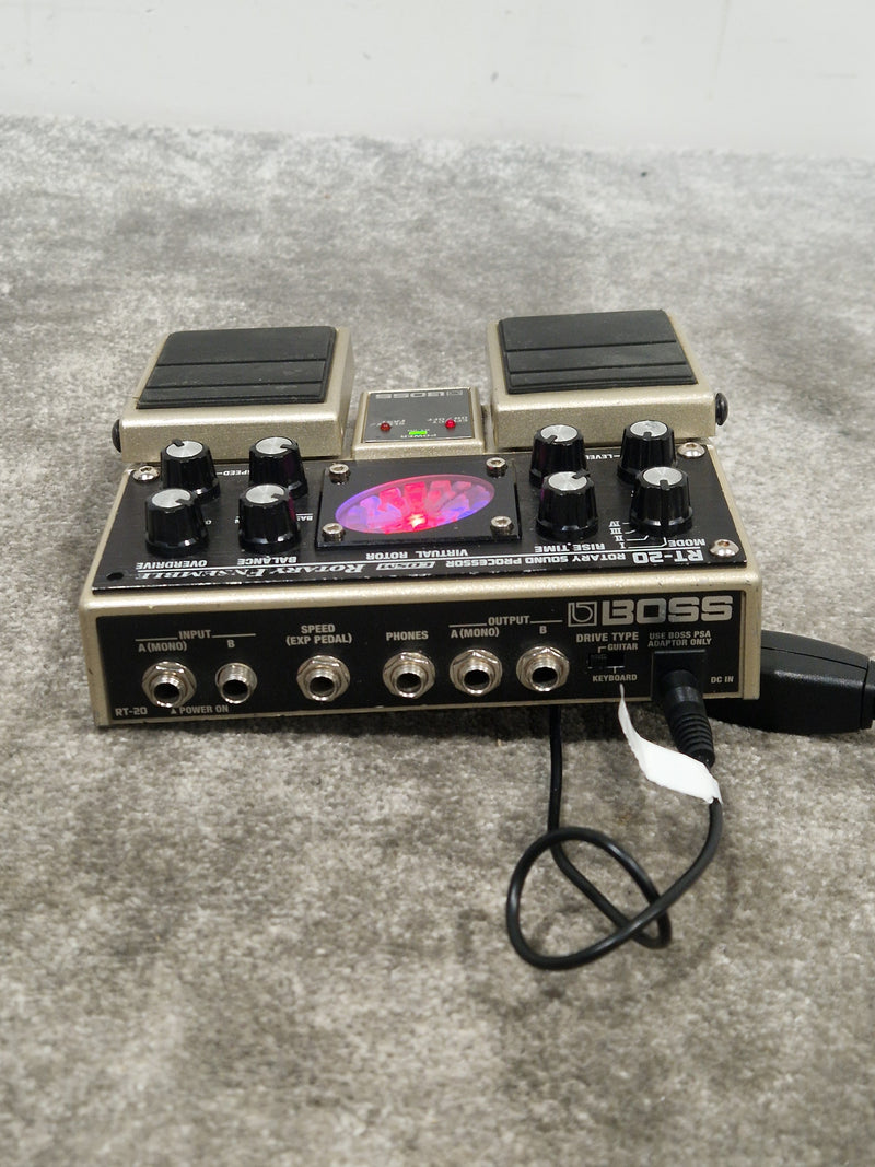 Boss RT-20 Rotary Sound Processor - Authentic Rotary Speaker Effects - Fair w/ Power Supply - Image 12