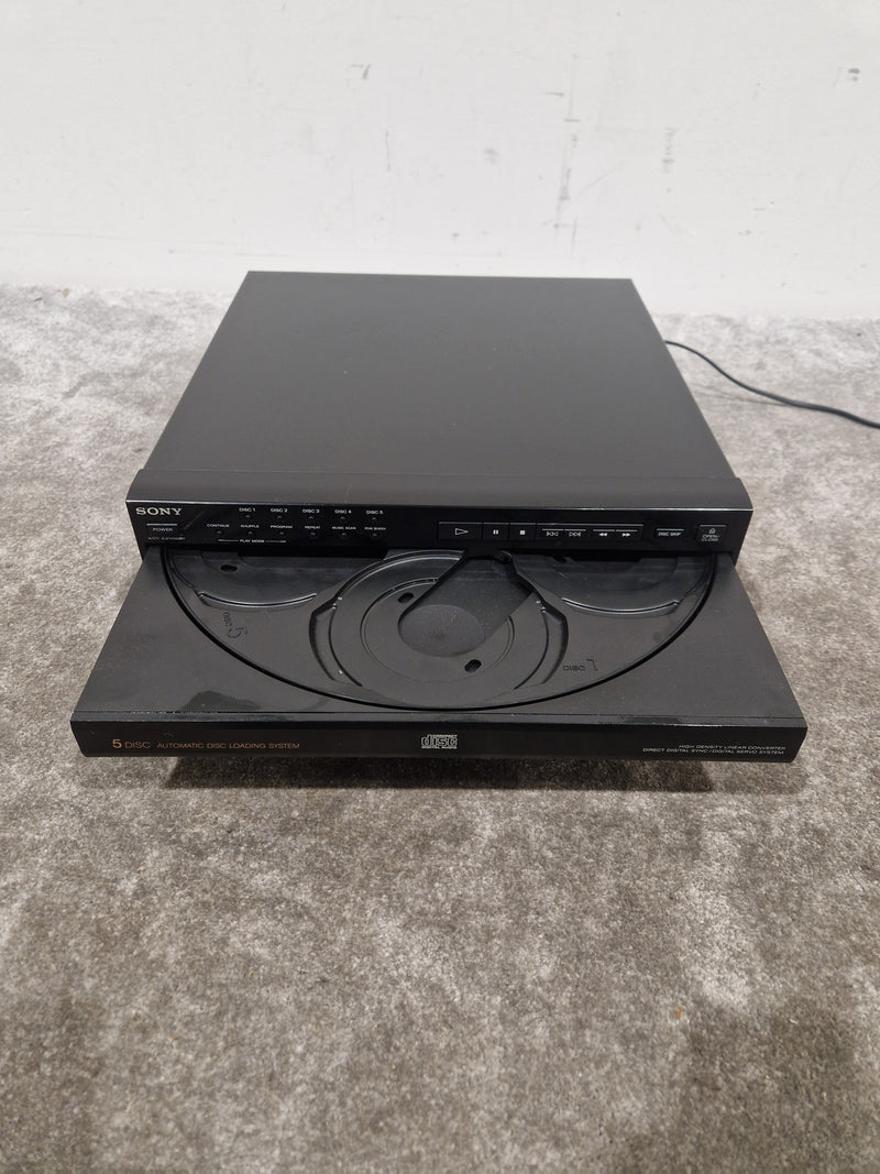 Sony CPD-325M 5 Disc CD Player - Multi-Disc Changer - Excellent w/ Power Supply - Image 6