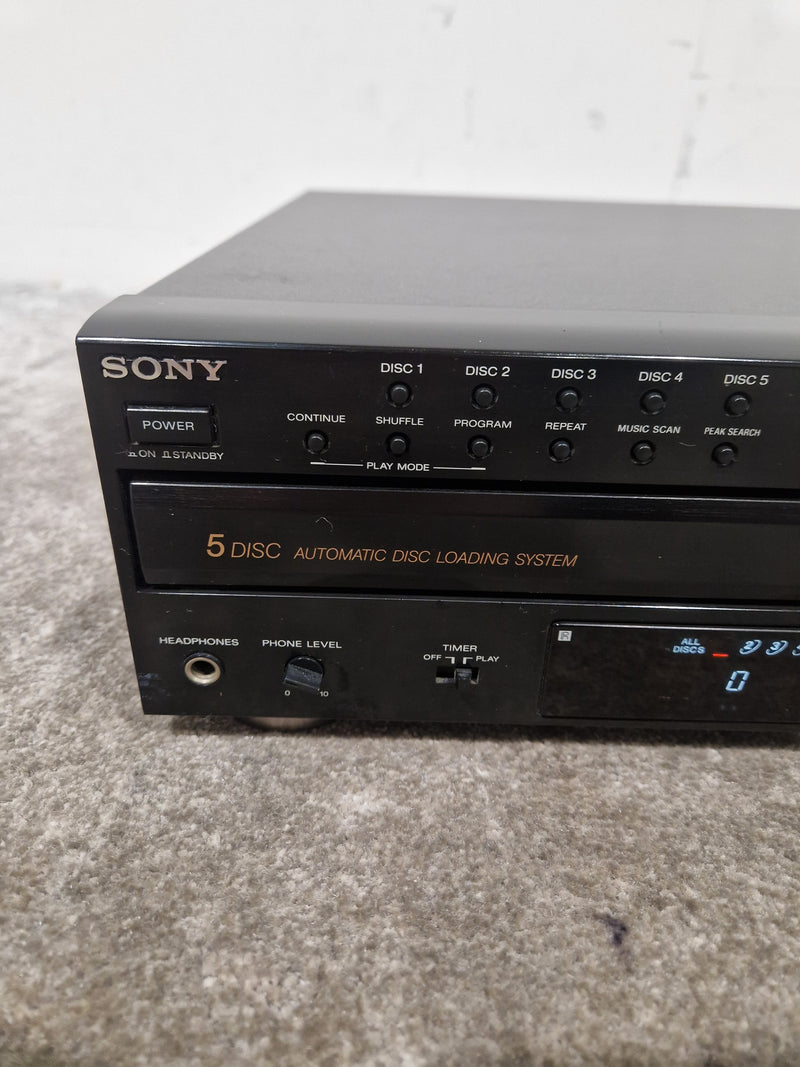 Sony CPD-325M 5 Disc CD Player - Multi-Disc Changer - Excellent w/ Power Supply - Image 11