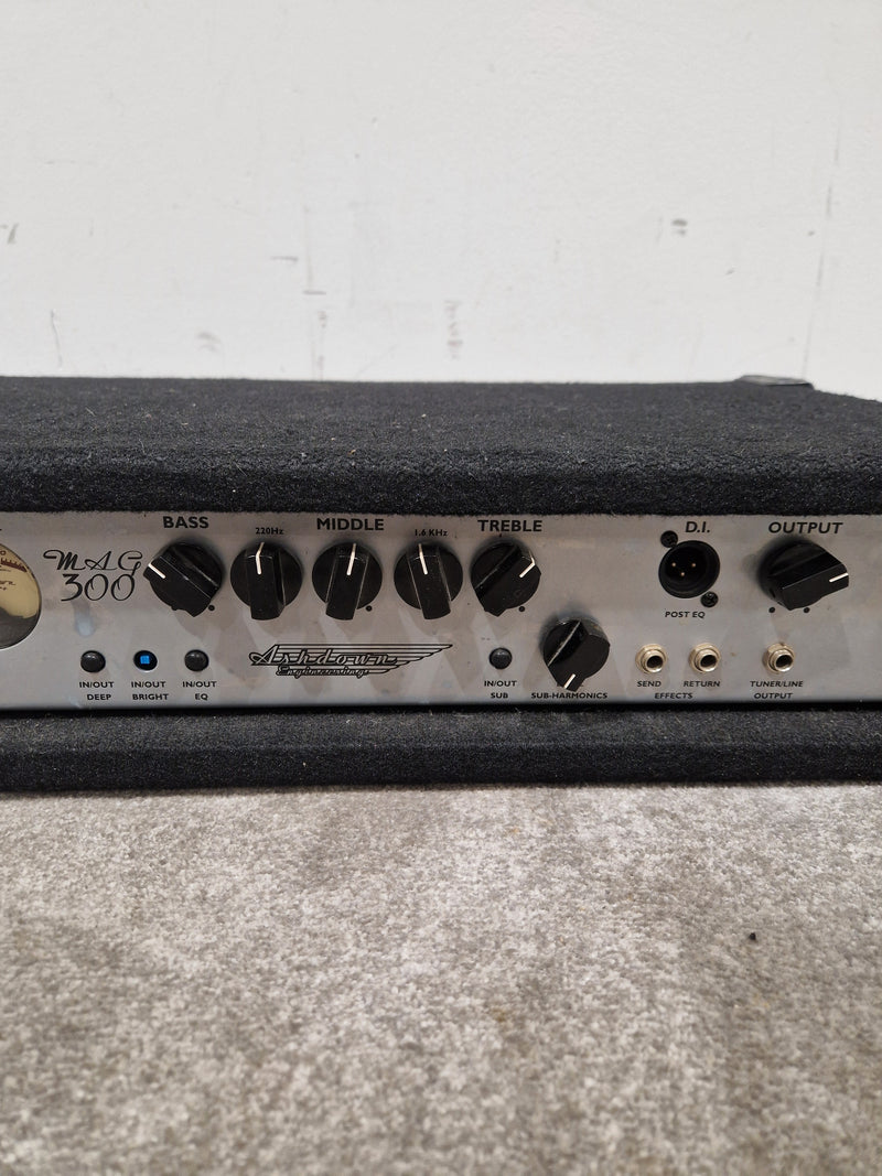 Ashdown Mag 300 AMP - 300W Bass Amplifier Head -  Good w/ Power Supply - Image 8