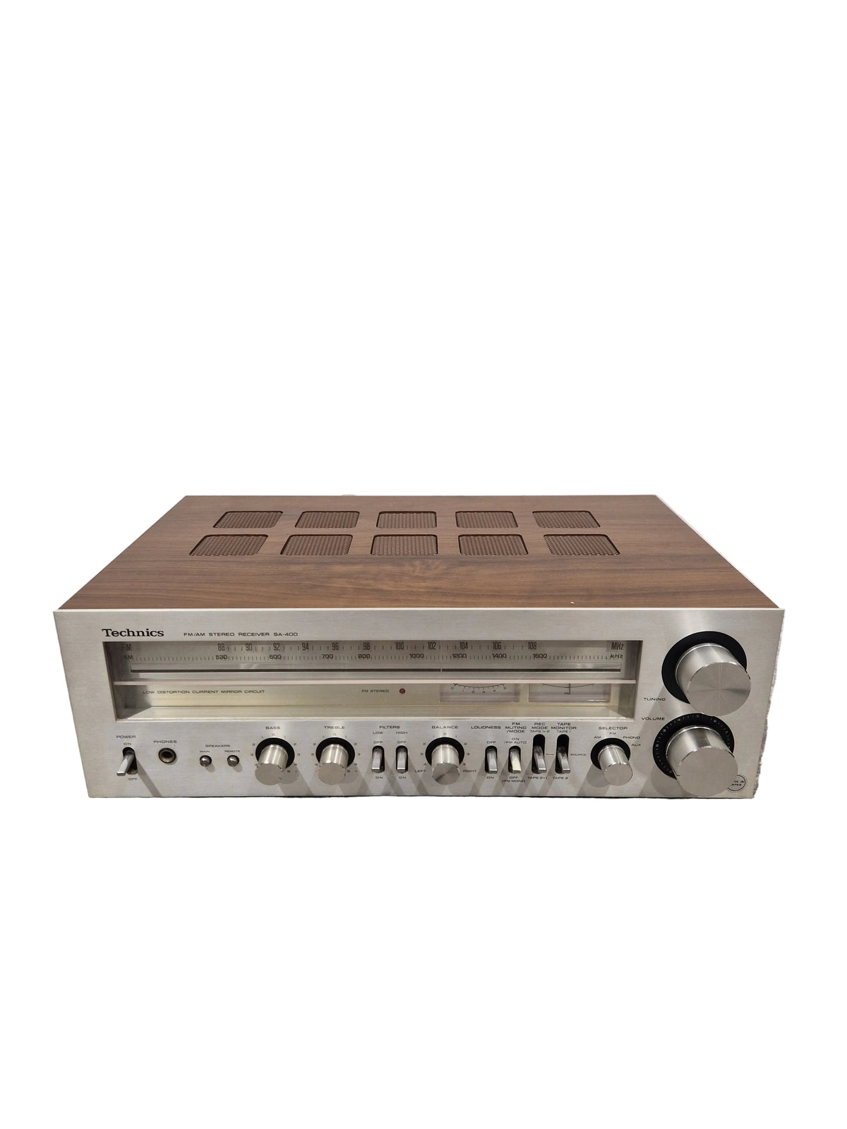 Technics SA-400 - Vintage Stereo Receiver - Good w/ Power Supply