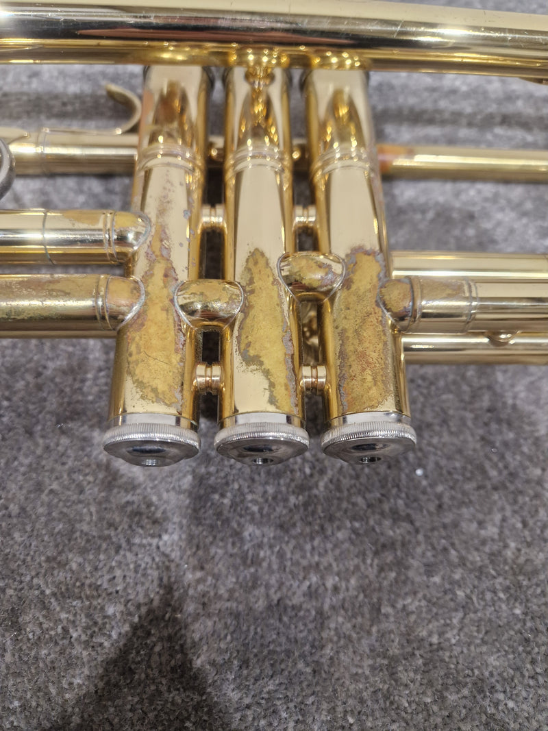 Elkhart Series 2 Vintage Brass Trumpet - Well-Preserved Craftsmanship - Good w/ Hard Case - Image 15