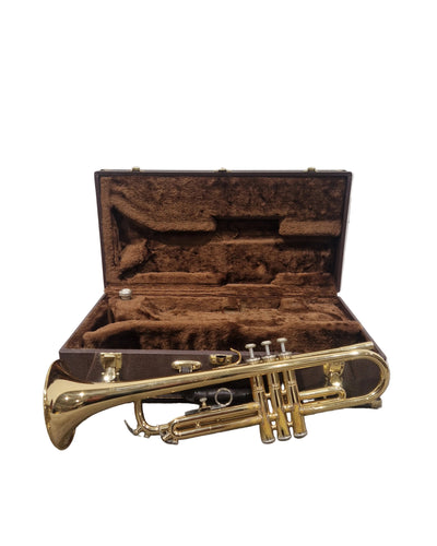 Elkhart Series 2 Vintage Brass Trumpet - Well-Preserved Craftsmanship - Good w/ Hard Case