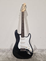 Fender Star-Caster Strat Black Made IN China - Solid Body Electric Guitar - Excellent w/ Soft Case & Whammy Bar - Image 4
