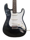 Fender Star-Caster Strat Black Made IN China - Solid Body Electric Guitar - Excellent w/ Soft Case & Whammy Bar - Photo 1