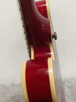 Indie Semi Acoustic 335 Electric Guitar Red - Made in Korea - Excellent w/ Hard Case - Image 4