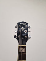 Indie Semi Acoustic 335 Electric Guitar Red - Made in Korea - Excellent w/ Hard Case - Image 8