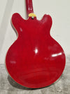 Indie Semi Acoustic 335 Electric Guitar Red - Made in Korea - Excellent w/ Hard Case - Photo 17
