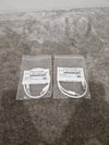 Pair OF Polycom White CM2 4-6P XLR Cables - High-Fidelity Audio - Excellent w/ Original Packaging - Photo 2