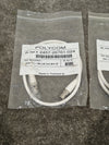 Pair OF Polycom White CM2 4-6P XLR Cables - High-Fidelity Audio - Excellent w/ Original Packaging - Photo 9