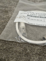 Pair OF Polycom White CM2 4-6P XLR Cables - High-Fidelity Audio - Excellent w/ Original Packaging - Image 10