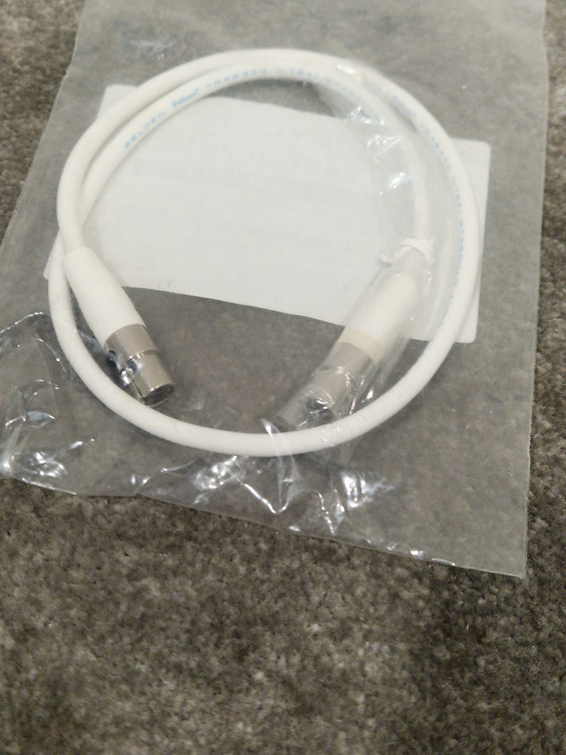 Pair OF Polycom White CM2 4-6P XLR Cables - High-Fidelity Audio - Excellent w/ Original Packaging - Image 7