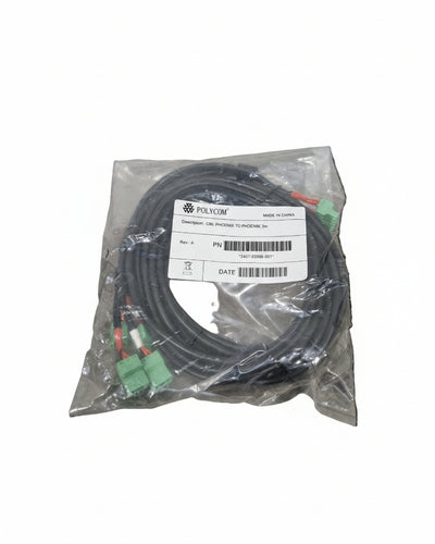 Polycom CBL Phoenix TO Phoenix Cable 3M - High-Quality Audio Connection - Excellent w/ Original Packaging