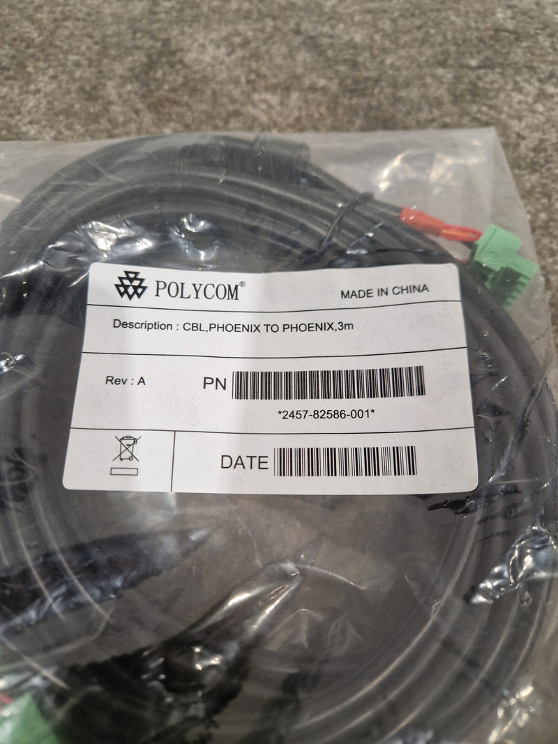 Polycom CBL Phoenix TO Phoenix Cable 3M - High-Quality Audio Connection - Excellent w/ Original Packaging - Image 4