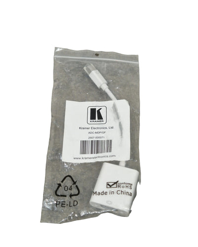 Kramer ADC-MDP/GF Cable Converter For Female Cable - Versatile Adapter Solution - Excellent w/ Original Packaging
