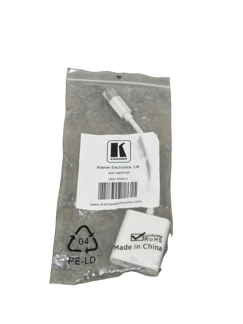 Kramer ADC-MDP/GF Cable Converter For Female Cable - Versatile Adapter Solution - Excellent w/ Original Packaging - Image 1