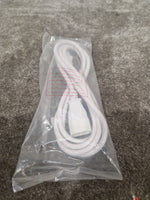 Unbranded White 3FT Kettle Lead Converter Cable - Durable Construction - Excellent - Image 5