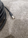 50FT Coaxial Cable Black 75 Ohms - High-Performance Signal Transfer - Excellent - Photo 4