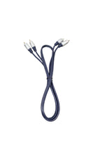 High Quality Dark Blue RCA Cable 2FT - Premium Audio Signal - Excellent - Image 1