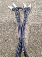 High Quality Dark Blue RCA Cable 2FT - Premium Audio Signal - Excellent - Image 6